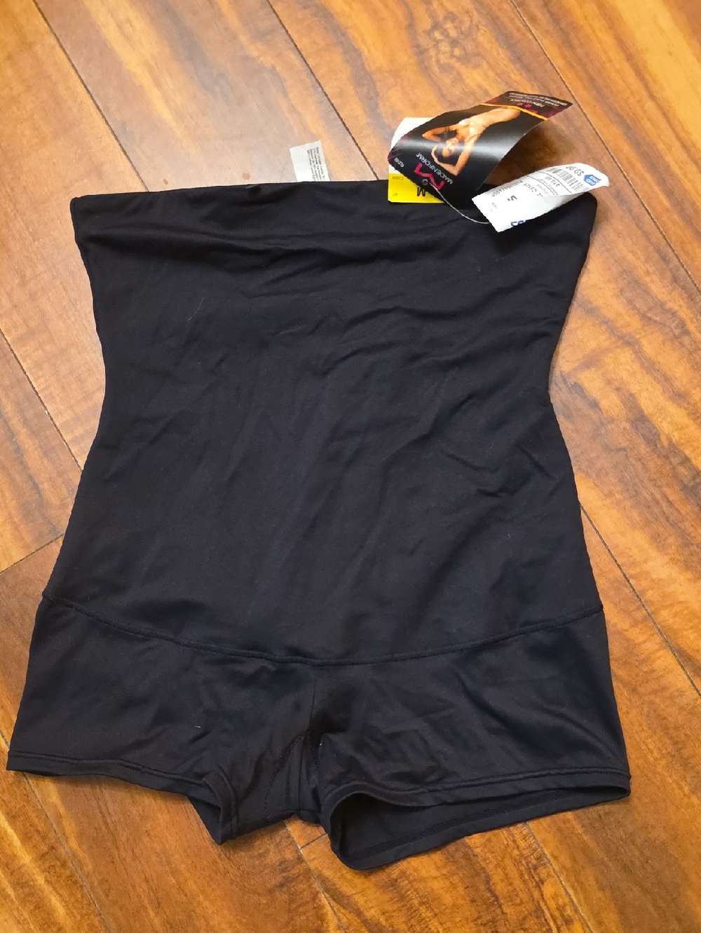 Maidenform Firm Control High-Waist Shaping Shorts - Black